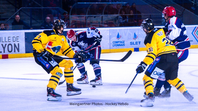 Photo hockey Coupe de France - Coupe de France - 1er tour : Lyon vs Chambéry - CDF - Lyon passe le premier tour