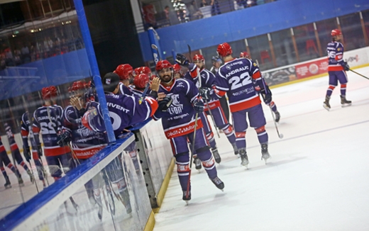 Photo hockey Coupe de France - Coupe de France - 1er Tour : Lyon vs Mont-Blanc - CDF : Le Yéti dévoré par les Lions