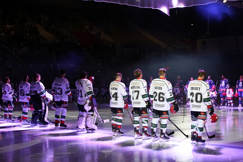 Photo hockey Coupe de France - Coupe de France - 1er Tour : Lyon vs Mont-Blanc - CDF : Le Yéti dévoré par les Lions