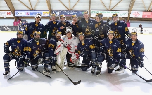 Photo hockey Coupe de France - Coupe de France - 1er tour : Valence vs Villard-de-Lans - Villard élimine logiquement et sévèrement Valence