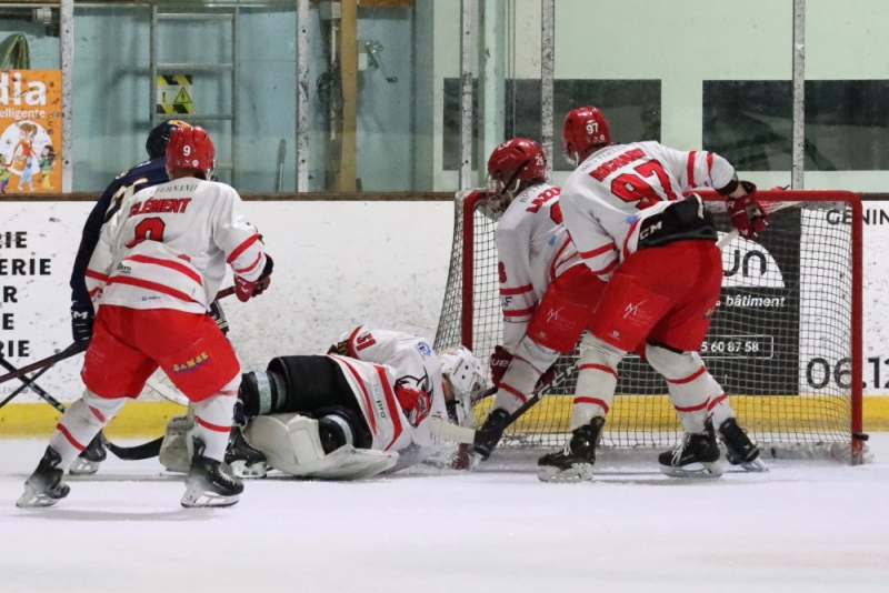 Photo hockey Coupe de France - Coupe de France - 1er tour : Valence vs Villard-de-Lans - Villard élimine logiquement et sévèrement Valence