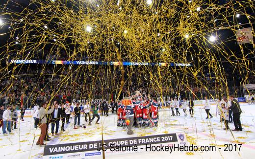 Photo hockey Coupe de France - Coupe de France - Finale : Rouen vs Grenoble  - CDF: Grenoble ouvre à nouveau l’armoire à trophées