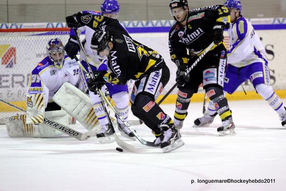 Photo hockey Coupe de France - Coupe de France 1/4 : Rouen vs Villard-de-Lans - Un trio “d’enfer”