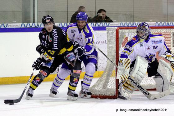 Photo hockey Coupe de France - Coupe de France 1/4 : Rouen vs Villard-de-Lans - Un trio “d’enfer”