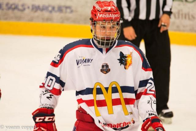 Photo hockey Coupe de France - Coupe de France 1/8èmes de finale : Chamonix / Morzine vs Grenoble  - Les Brûleurs donnent la leçon