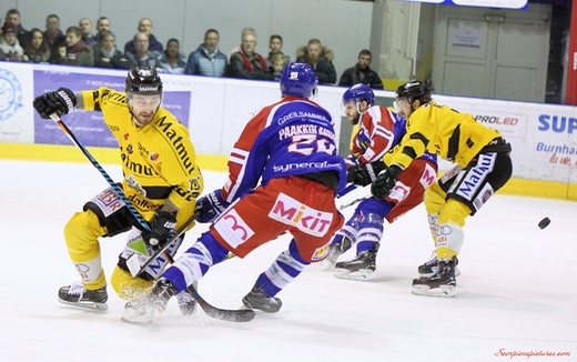 Photo hockey Coupe de France - Coupe de France 1/8èmes de finale : Mulhouse vs Rouen - Mulhouse coriace face aux Dragons 