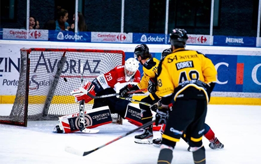 Photo hockey Coupe de France - Coupe de France 16ème de Finale : Morzine-Avoriaz vs Nice - Les Pingouins restent à quai, Nice qualifié