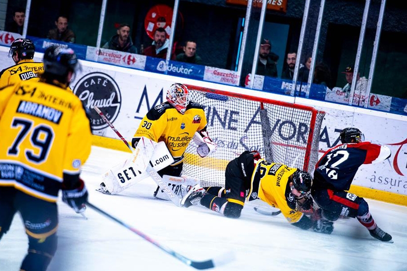 Photo hockey Coupe de France - Coupe de France 16ème de Finale : Morzine-Avoriaz vs Nice - Les Pingouins restent à quai, Nice qualifié