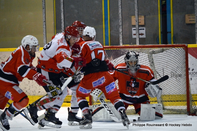 Photo hockey Coupe de France - Coupe de France 1er Tour : Dijon  vs Amnéville - Le plus beau des hommages