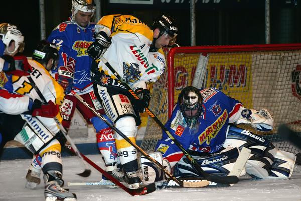 Photo hockey Coupe de la Ligue ARCHIVES - CDL 1/4 - Aller : Epinal  vs Rouen - Epinal éteint le feu du Dragon !