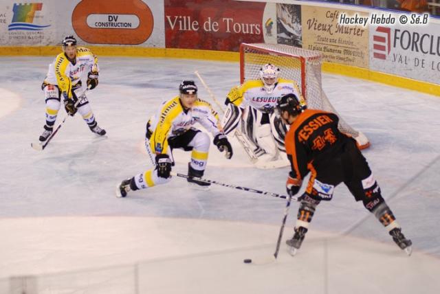 Photo hockey Coupe de la Ligue ARCHIVES - CDL 1/8 - 1ère journée : Tours  vs Rouen - Une défaite pleine d’espoir