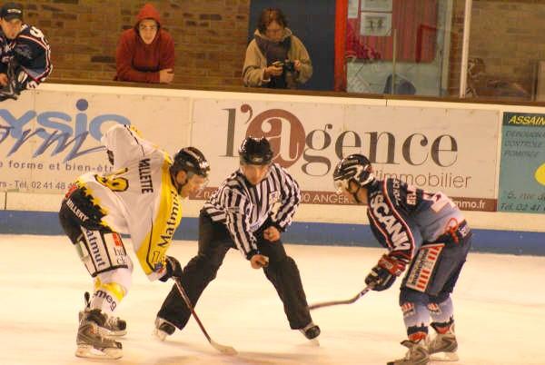 Photo hockey Coupe de la Ligue ARCHIVES - CDL 1/8 - 4ème journée : Angers  vs Rouen - Qualification normande