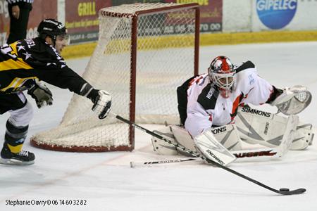 Photo hockey Coupe de la Ligue ARCHIVES - Coupe de France : 16ème de finale : Rouen vs Neuilly/Marne - La qualification pour . . . les Dragons.