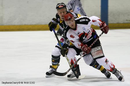 Photo hockey Coupe de la Ligue ARCHIVES - Coupe de France : 16ème de finale : Rouen vs Neuilly/Marne - La qualification pour . . . les Dragons.
