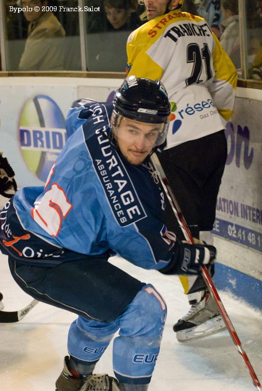 Photo hockey Coupe de la Ligue ARCHIVES - Coupe de la Ligue  : 1/4 - Retour : Angers  vs Strasbourg  - Un match joué d