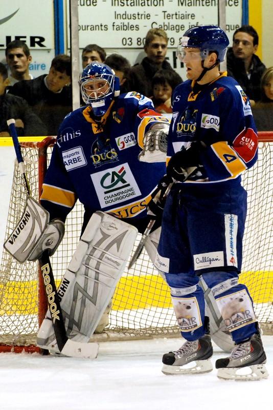 Photo hockey Coupe de la Ligue ARCHIVES - Coupe de la Ligue  : 1/8 6ème journée : Dijon  vs Strasbourg  - Strasbourg assure