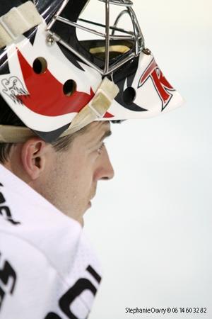 Photo hockey Coupe de la Ligue ARCHIVES - Coupe de la Ligue : 1/2 - Aller : Rouen vs Briançon  - Rouen dans la douleur