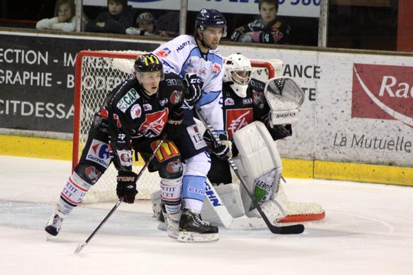 Photo hockey Coupe de la Ligue ARCHIVES - Coupe de la Ligue : 1/4, aller : Amiens  vs Angers  - Egalité…