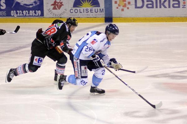 Photo hockey Coupe de la Ligue ARCHIVES - Coupe de la Ligue : 1/4, aller : Amiens  vs Angers  - Egalité…