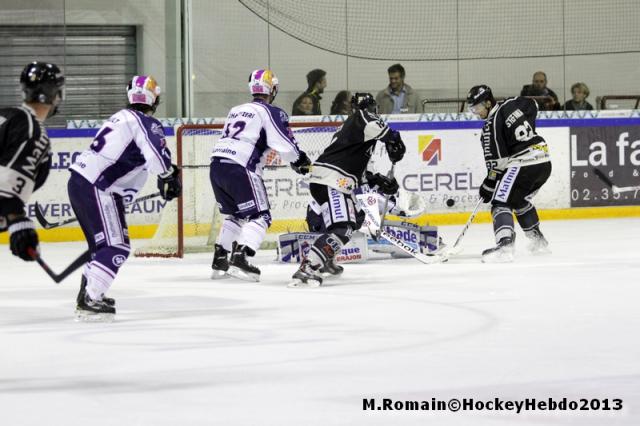Photo hockey Coupe de la Ligue ARCHIVES - Coupe de la Ligue : 1/4 aller : Rouen vs Epinal  - Les Dragons d’un souffle.