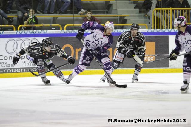 Photo hockey Coupe de la Ligue ARCHIVES - Coupe de la Ligue : 1/4 aller : Rouen vs Epinal  - Les Dragons d’un souffle.