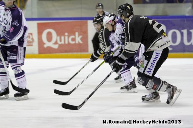 Photo hockey Coupe de la Ligue ARCHIVES - Coupe de la Ligue : 1/4 aller : Rouen vs Epinal  - Les Dragons d’un souffle.
