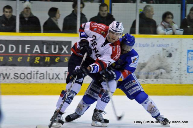 Photo hockey Coupe de la Ligue ARCHIVES - Coupe de la Ligue : 1/4 retour  : Dijon  vs Grenoble  - CDL : Grenoble passe - Dijon trépasse