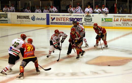 Photo hockey Coupe de la Ligue ARCHIVES - Coupe de la Ligue : 1/8 1ère journée : Morzine-Avoriaz vs Mont-Blanc - Morzine-Avoriaz vs Mont-Blanc