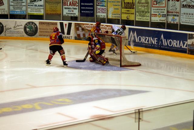 Photo hockey Coupe de la Ligue ARCHIVES - Coupe de la Ligue : 1/8 1ère journée : Morzine-Avoriaz vs Mont-Blanc - Morzine-Avoriaz vs Mont-Blanc