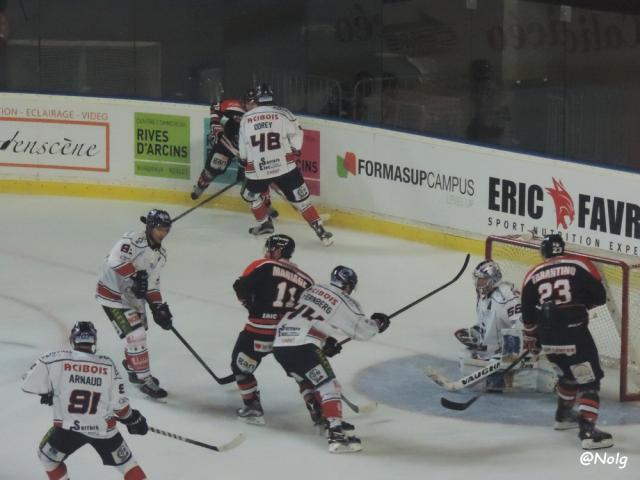 Photo hockey Coupe de la Ligue ARCHIVES - Coupe de la Ligue : 1/8 ème, 1ère journée : Bordeaux vs Caen  - Bordeaux repousse l