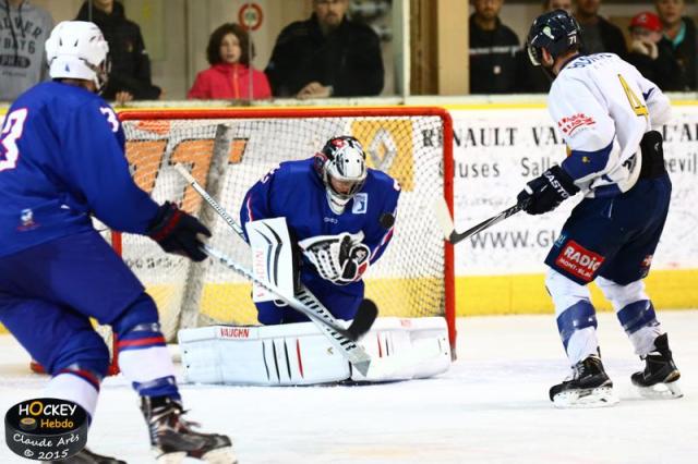 Photo hockey Coupe de la Ligue ARCHIVES - Coupe de la Ligue : 1/8 ème, 2ème journée : Chamonix  vs France U20 - Avalanche de buts à Bozon
