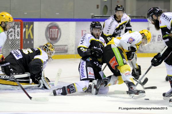 Photo hockey Coupe de la Ligue ARCHIVES - Coupe de la Ligue : 1/8 ème, 3ème journée : Rouen vs Strasbourg  - CDL : Rouen, dans la douleur et l’adversité.