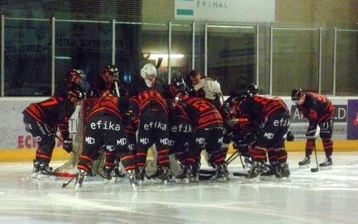 Photo hockey Coupe de la Ligue ARCHIVES - Coupe de la Ligue : 1/8 ème, 4ème journée : Epinal  vs Strasbourg  - Epinal évite le piège 