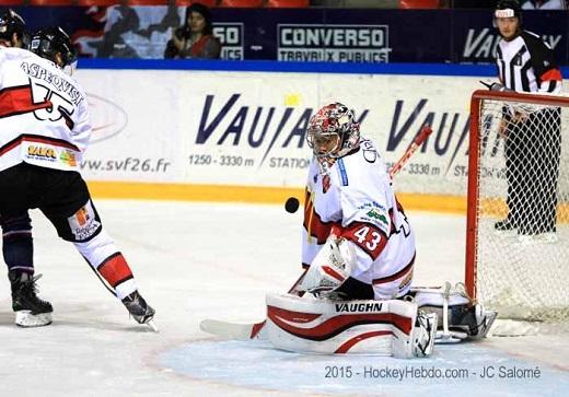 Photo hockey Coupe de la Ligue ARCHIVES - Coupe de la Ligue : 1/8 ème, 6ème journée : Briançon  vs Lyon - Première pour les Diables Rouges  