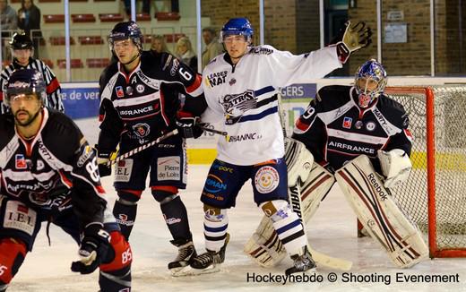 Photo hockey Coupe de la Ligue ARCHIVES - Coupe de la Ligue : 1/8ème, 2ème  journée : Angers  vs Brest  - Angers - Brest