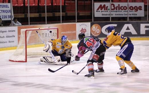 Photo hockey Coupe de la Ligue ARCHIVES - Coupe de la Ligue : 1/8ème, 2ème journée : Amiens  vs Dijon  - Les Ducs surclassés