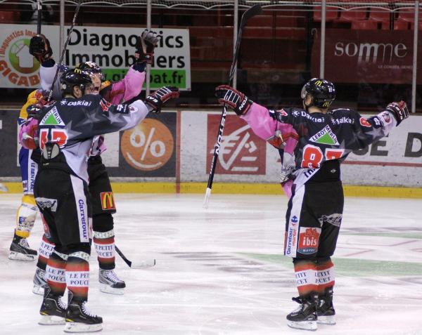 Photo hockey Coupe de la Ligue ARCHIVES - Coupe de la Ligue : 1/8ème, 2ème journée : Amiens  vs Dijon  - Les Ducs surclassés