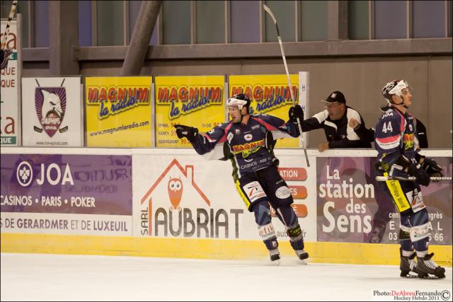 Photo hockey Coupe de la Ligue ARCHIVES - Coupe de la Ligue : 1/8ème, 2ème journée : Epinal  vs Dijon  - Un match complètement fou !