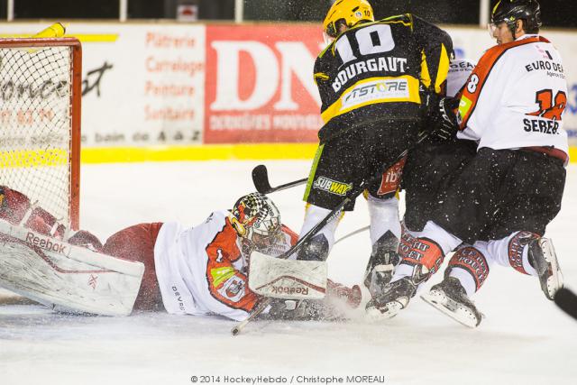 Photo hockey Coupe de la Ligue ARCHIVES - Coupe de la Ligue : 1/8ème, 2ème journée : Strasbourg  vs Amiens  - Manque de finition