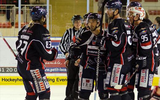 Photo hockey Coupe de la Ligue ARCHIVES - Coupe de la Ligue : 1/8ème, 3ème  journée : Caen  vs Angers  - Les Angevins sans trembler