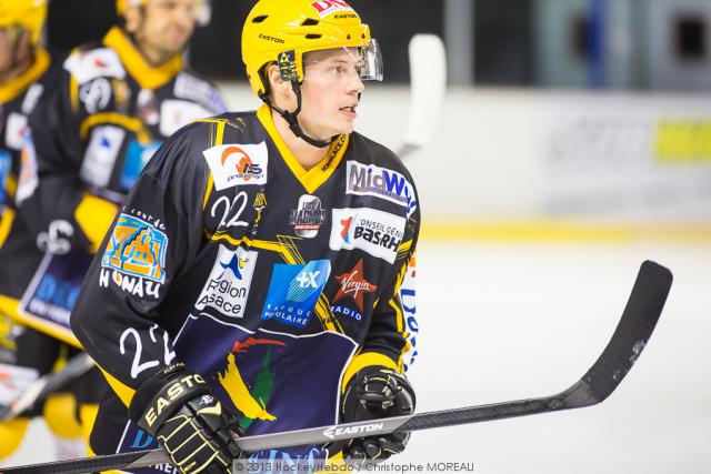 Photo hockey Coupe de la Ligue ARCHIVES - Coupe de la Ligue : 1/8ème, 3ème  journée : Strasbourg  vs Epinal  - Strasbourg la tête sous l’eau  
