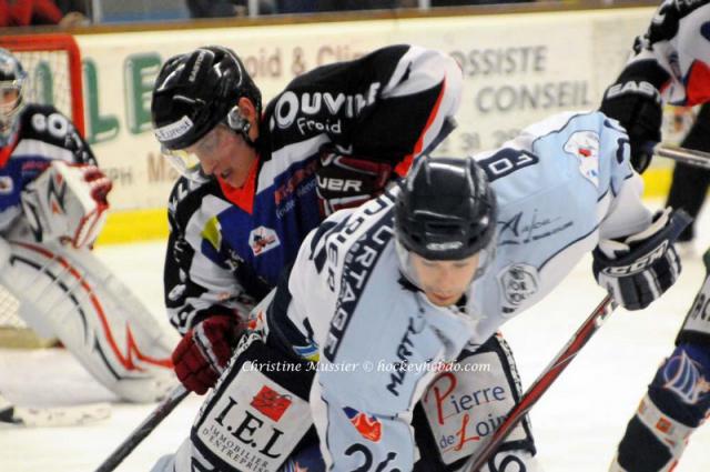 Photo hockey Coupe de la Ligue ARCHIVES - Coupe de la Ligue : 1/8ème, 3ème journée : Caen  vs Angers  - Les Ducs étrillent les Drakkars  