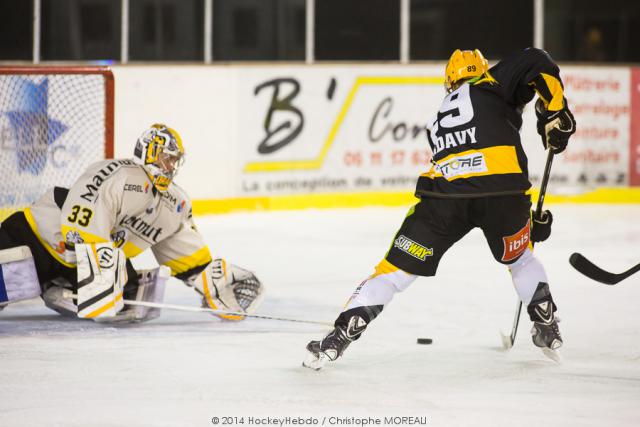 Photo hockey Coupe de la Ligue ARCHIVES - Coupe de la Ligue : 1/8ème, 3ème journée : Strasbourg  vs Rouen - Le Dragon écarte Strasbourg de sa route