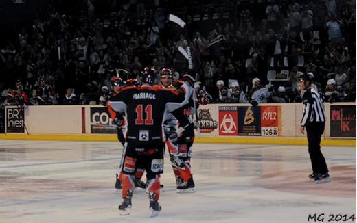 Photo hockey Coupe de la Ligue ARCHIVES - Coupe de la Ligue : 1/8ème, 4ème journée : Bordeaux vs Caen  - Bordeaux confirme contre les Drakkars