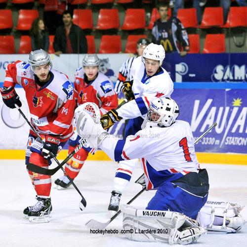 Photo hockey Coupe de la Ligue ARCHIVES - Coupe de la Ligue : 1/8ème, 4ème journée : Grenoble  vs France U20 - Grenoble se refait la cerise!