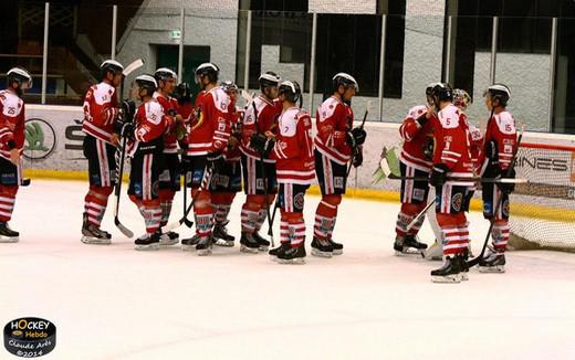 Photo hockey Coupe de la Ligue ARCHIVES - Coupe de la Ligue : 1/8ème, 4ème journée : Morzine-Avoriaz vs Chamonix  - Morzine au courage !