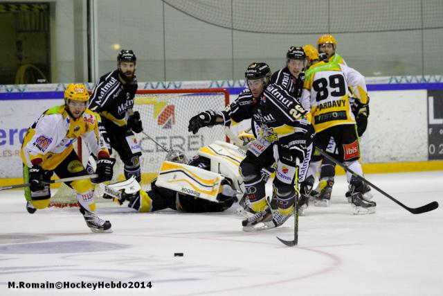 Photo hockey Coupe de la Ligue ARCHIVES - Coupe de la Ligue : 1/8ème, 4ème journée : Rouen vs Strasbourg  - CDL : Rouen dans la douleur
