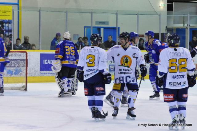 Photo hockey Coupe de la Ligue ARCHIVES - Coupe de la Ligue : 1/8ème, 5ème  journée : Dijon  vs Chamonix  - Une victoire pour une place en quart.