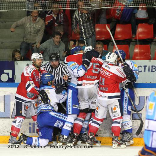 Photo hockey Coupe de la Ligue ARCHIVES - Coupe de la Ligue : 1/8ème, 5ème journée  : Grenoble  vs Villard-de-Lans - Grenoble en manque de réalisme