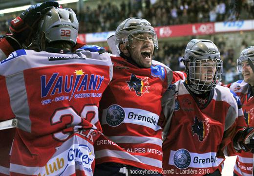 Photo hockey Coupe de la Ligue ARCHIVES - Coupe de la Ligue : 1/8ème, 5ème journée : Grenoble  vs Briançon  - Un match référence pour Grenoble ! 